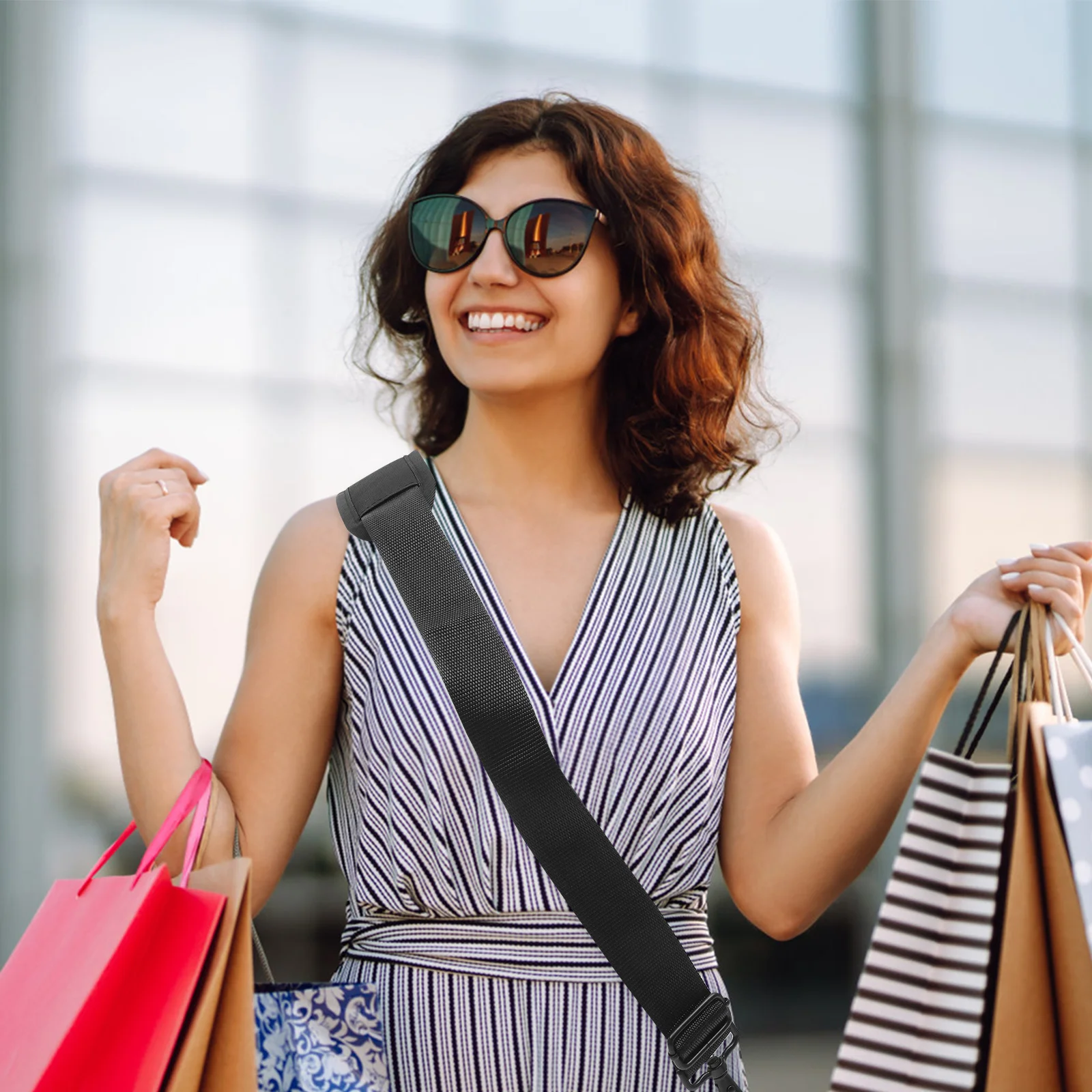 

2Pcs Premium Box Straps Strong Stretch-Resistant Guitar Case Belts with Enhanced Breathing Holes Ideal for Multiple Instruments