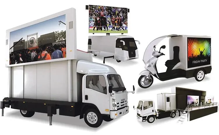 Outdoor Video Wall Sign Mobile Truck P5 LED Panel Sign for Advertising