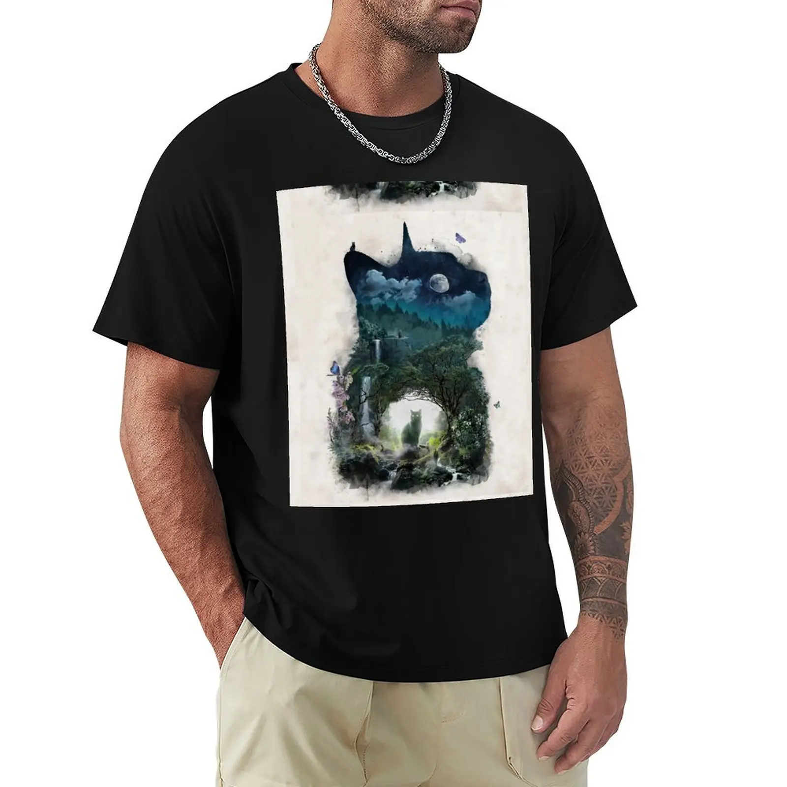The Cat Realm T-Shirt UV Protection Outdoor Tee Shirt