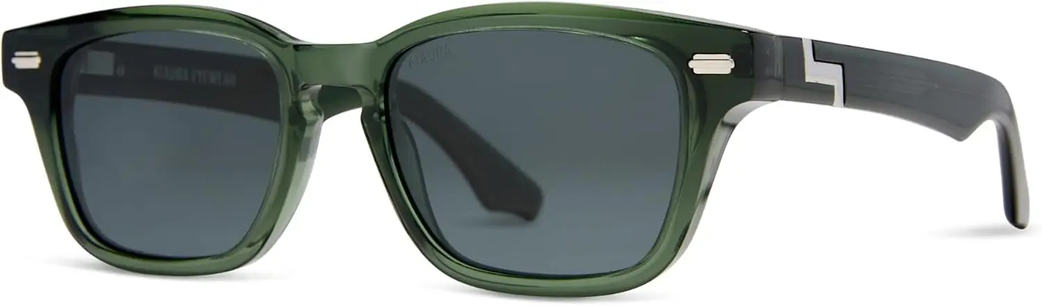 Polarized Sunglasses UV400 Protection Memory Acetate Frame XL Size