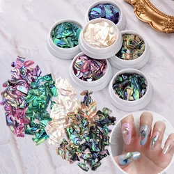 Women Nail Art Ultra Thin Accessories Shell Slice New Zealand Big Abalone Shard Abalone