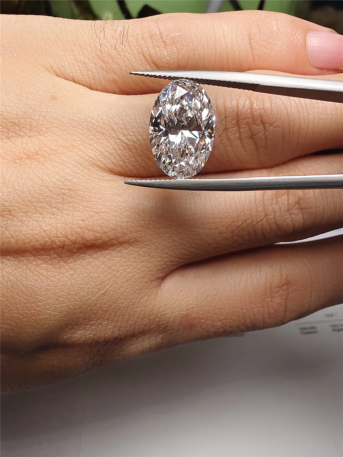 Lab-grown Oval Loose Diamond with IGI Certificate, D-E Color, VVS Clarity, 0.5CT-5CT, In Stock, Factory Wholesale and Customizat