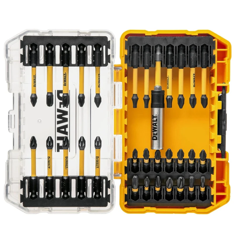 Imagem -04 - Dewalt-conjuntos de Broca de Chave de Fenda Magnética Driver de Madeira ou Metal Acessórios para Ferramentas Elétricas Cabeça de Soquete de mm Dt70730t-qz 25 Pcs