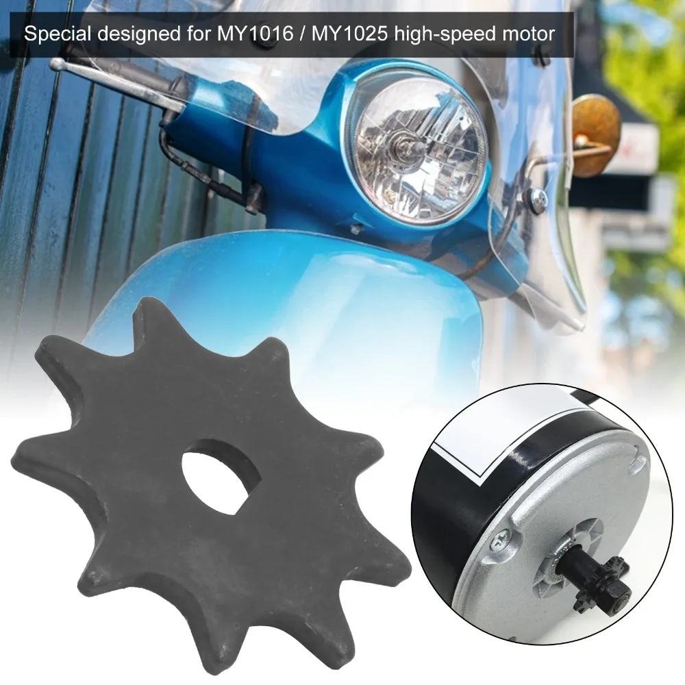 Durable D Hole Motor Engine Sprocket 410 9T Metal Chain Sprocket Chain Wheel for MY1016 / MY1025 Motor Engine