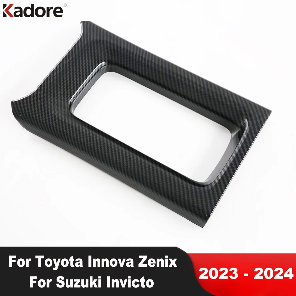 

Для Toyota Innova Zenix, для Suzuki Invicto 2023 2024, карбоновая Передняя фотопанель автомобиля, отделка, аксессуары для интерьера