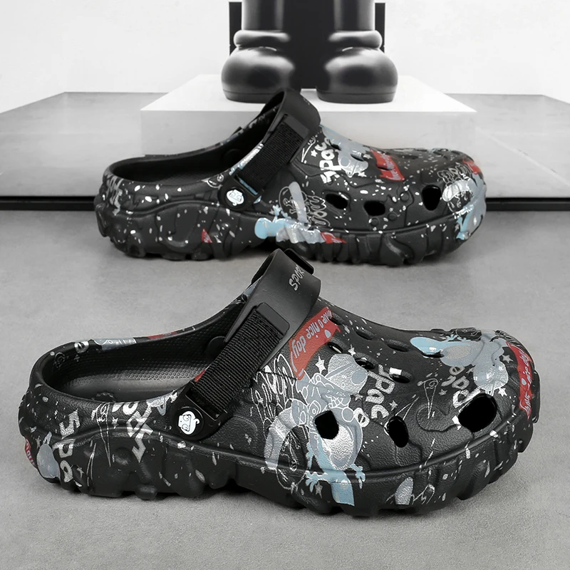 

Man Shoes EVA Slippers Summer Men Garden Clogs 2026 Summer Slippers for men Outdoor Slide Soft Beach Shoes Male Summer Sandals