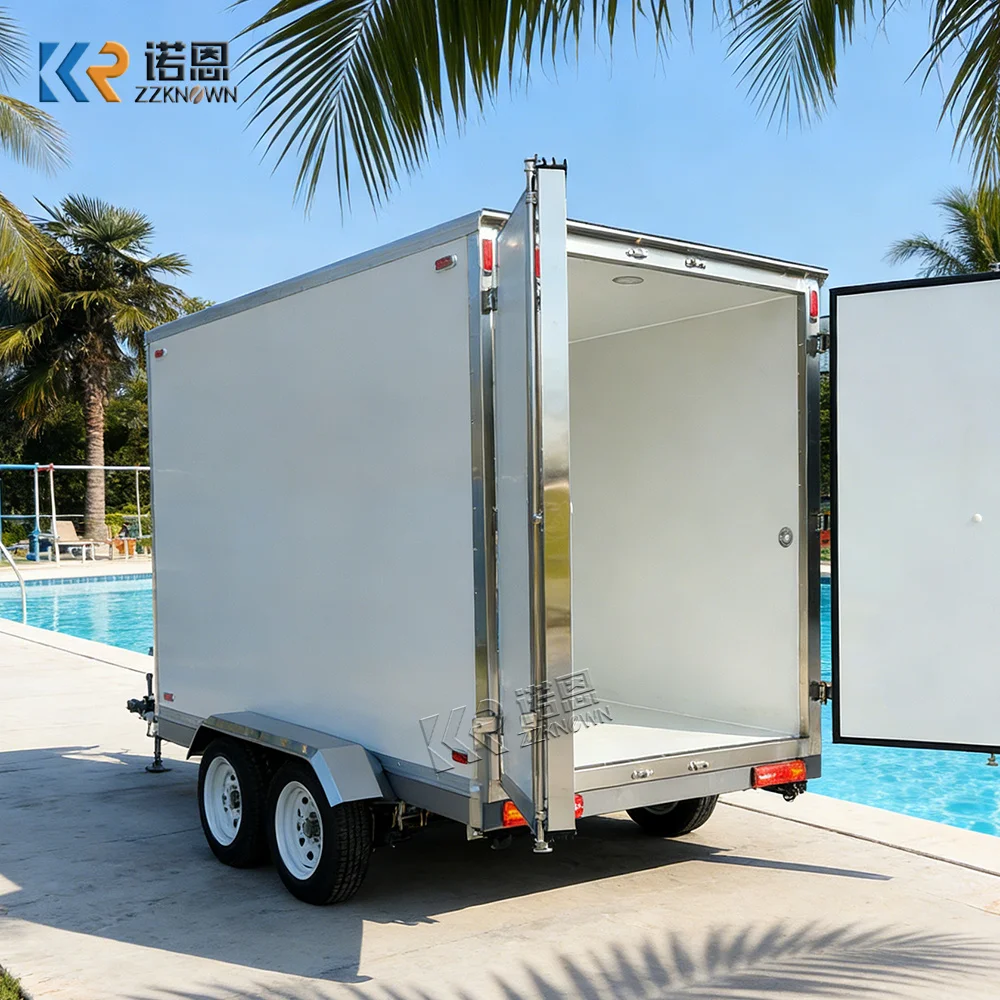 Large Capacity Energy Efficient Cold Storage Truck Heavy Duty Mobile Refrigerated Reefer Trailer for Cold Chain Distribution