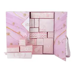 DIY Christmas Advent Calendar Boxes 2025 Empty Box to Fill 24-Day Christmas Countdown Calendar Christmas Gift Box