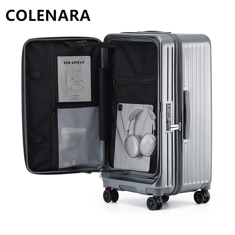 COLENARA 20 Inch Suitcase Front Opening Boarding Box 24