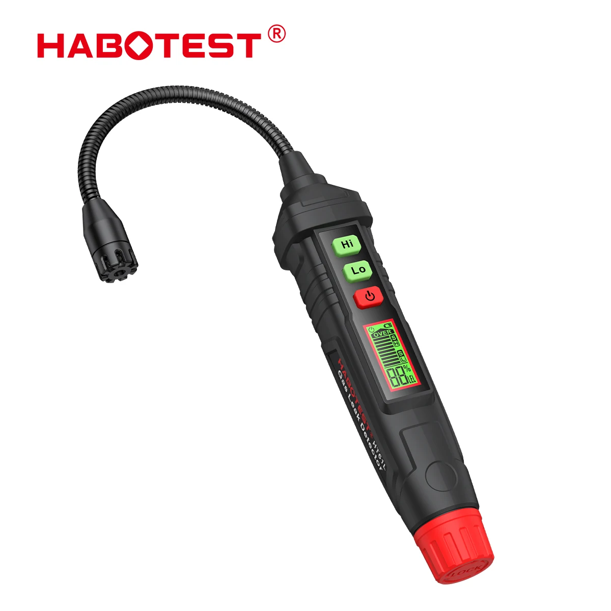 Habotest HT61L Upgraded version Gas leakage detector With digital display Multi functional  sound alarm Gas leakage detector