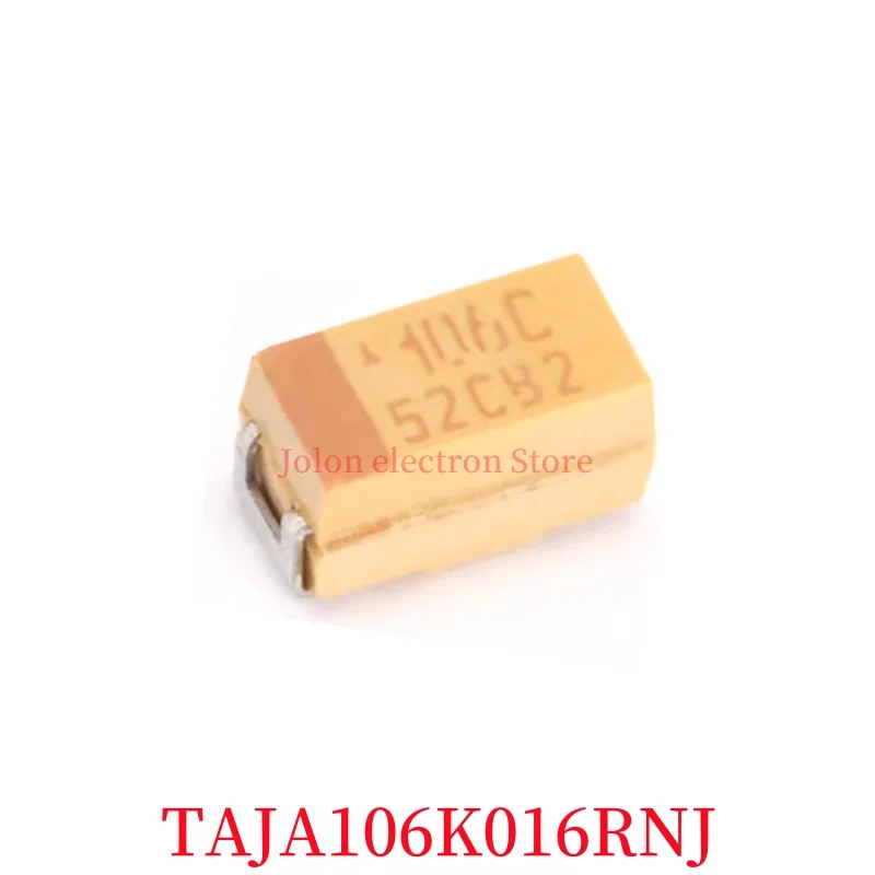 100% New TAJA106K016RNJ  SMT Tantalum Capacitors