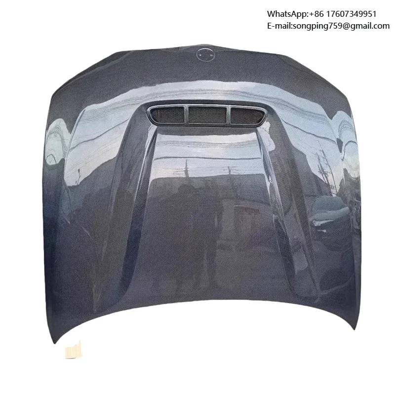 CS Style Carbon Fiber Front Bonnet Engine Hood Cover for BMW 3 Series G20 G28 M340I 2019-2023 Stylish Cayenne Model Car Hood