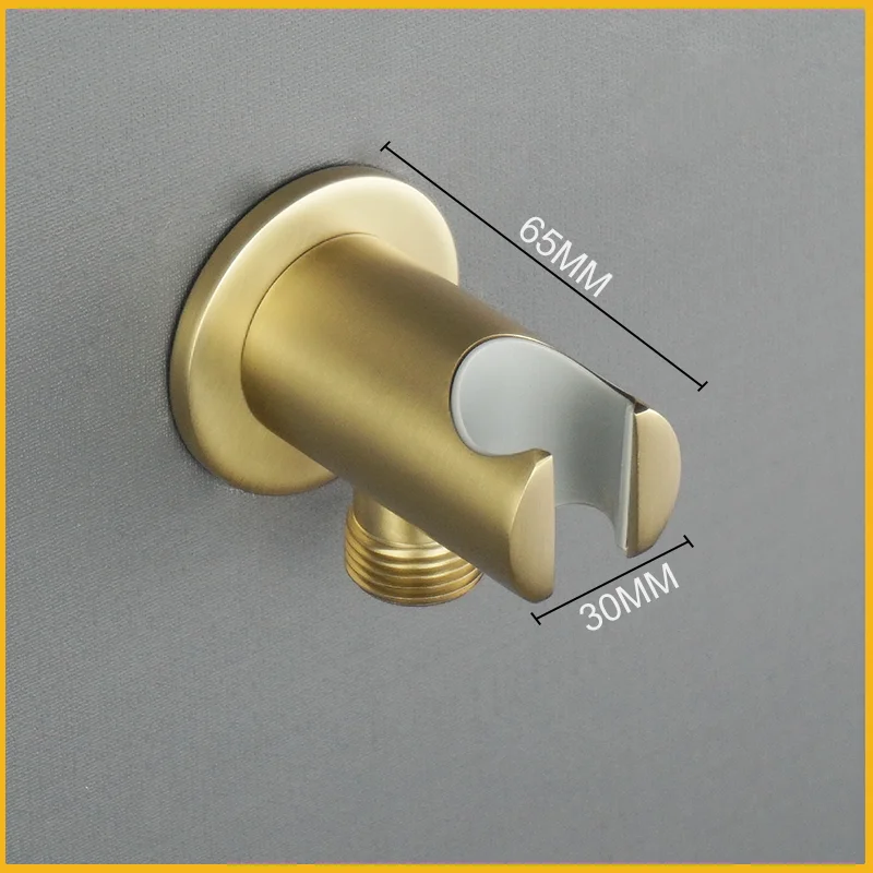 Messing Handdouchekop 150Cm Rvs Doucheslang Messing Beugel Douchekop Wand Gemonteerde Kraan Accessor