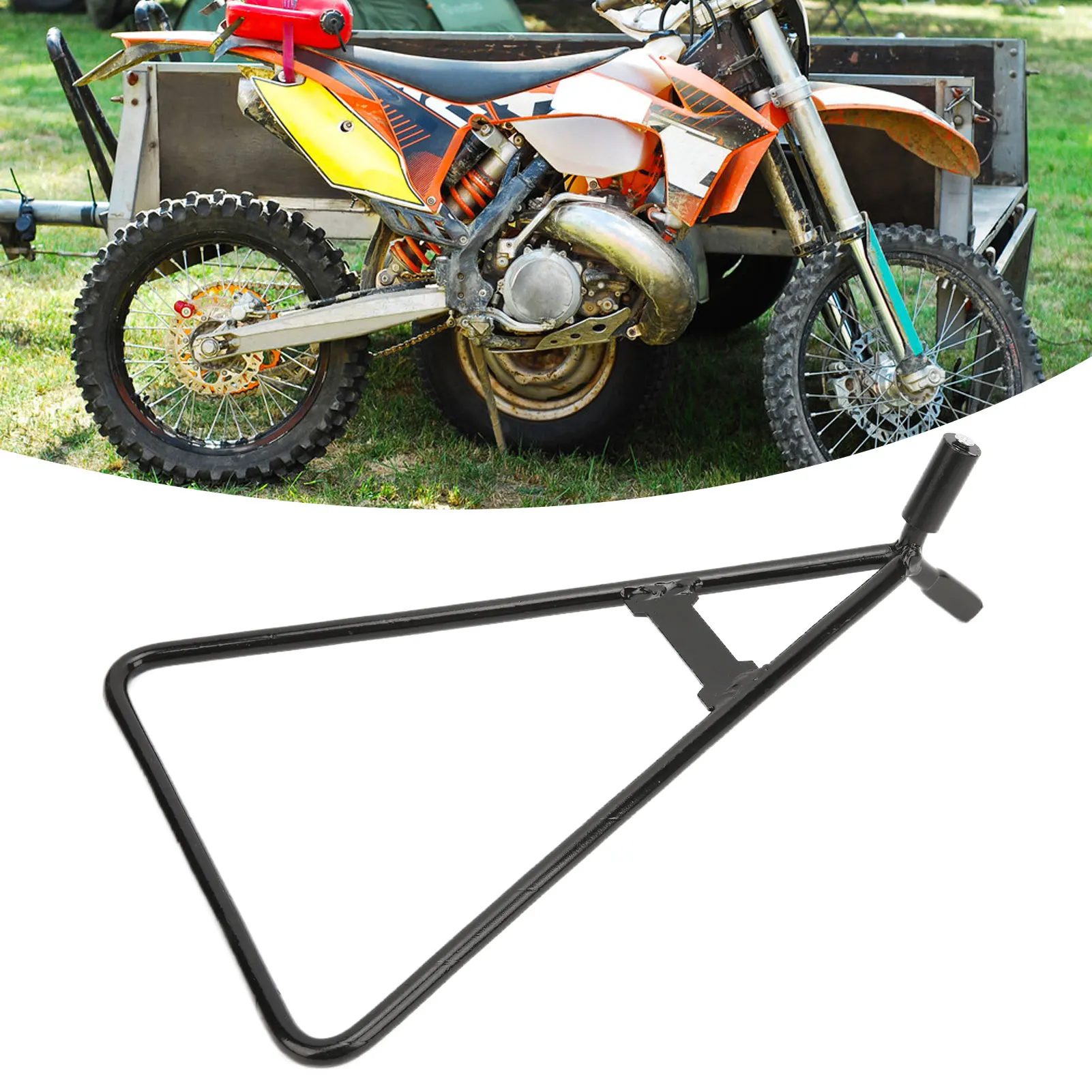 Motorcycle Kickstand Triangle Side Stand Steel Alloy Kickstand Accessory  for Motorcycle Motocross Dirt Bike view 2