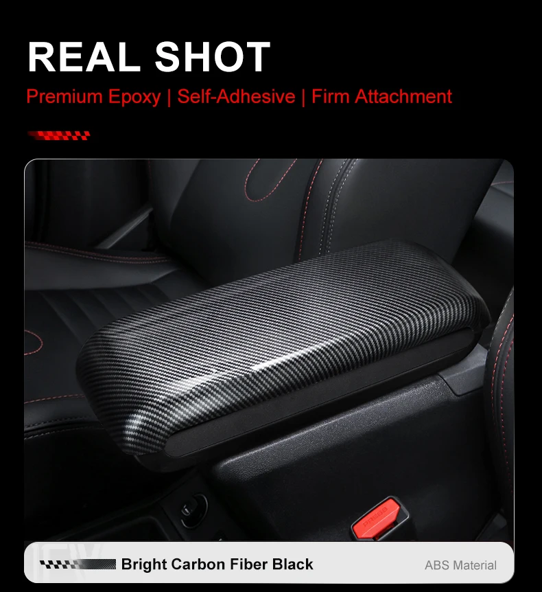 Für MINI Countryman U25 Auto Mittelkonsole Aufbewahrungsbox Armlehnenabdeckung ABS Kratzfest Auto-Innenausstattung Zubehör – Detail 16