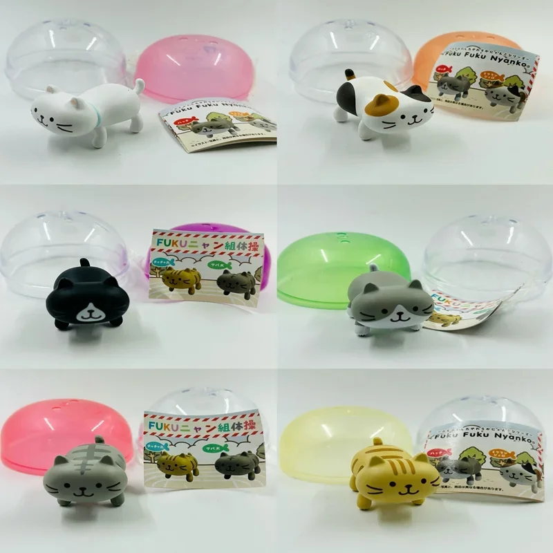 

Original Japanese Gashapon Cute Anime Capsule Toys Kitty Cat Figurine Kawaii Mini Action Figure Gift