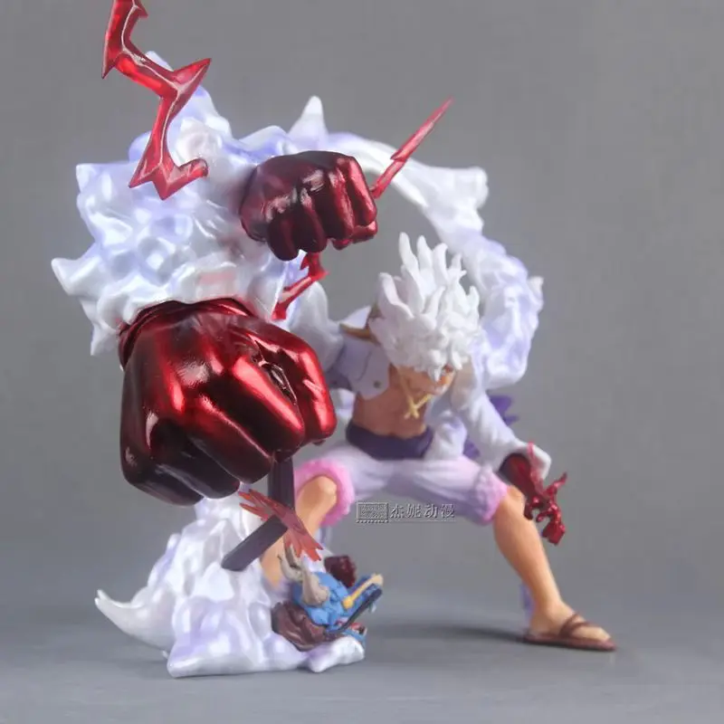 Nika Luffy Figure Series Anime One Piece Figure Sun God Gear 5 Luffy Pvc Action Figurine Monkey D Luffy Statue Collectible Model