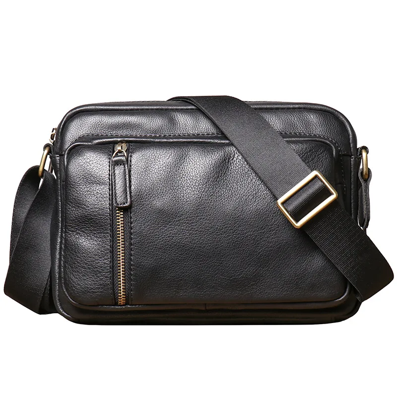 new-men's-genuine-leather-shoulder-bag-first-layer-cowhide-women's-messenger-bag-genuine-leather-men's-bag-oily-leather-ipad-bag