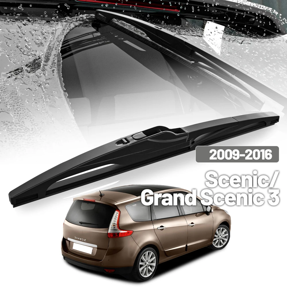 Für Renault Scenic Grand Scenic 3 2009-2016 2015 Heckscheibenwischer Heckklappenfensterwischer Zubehör 12 Zoll