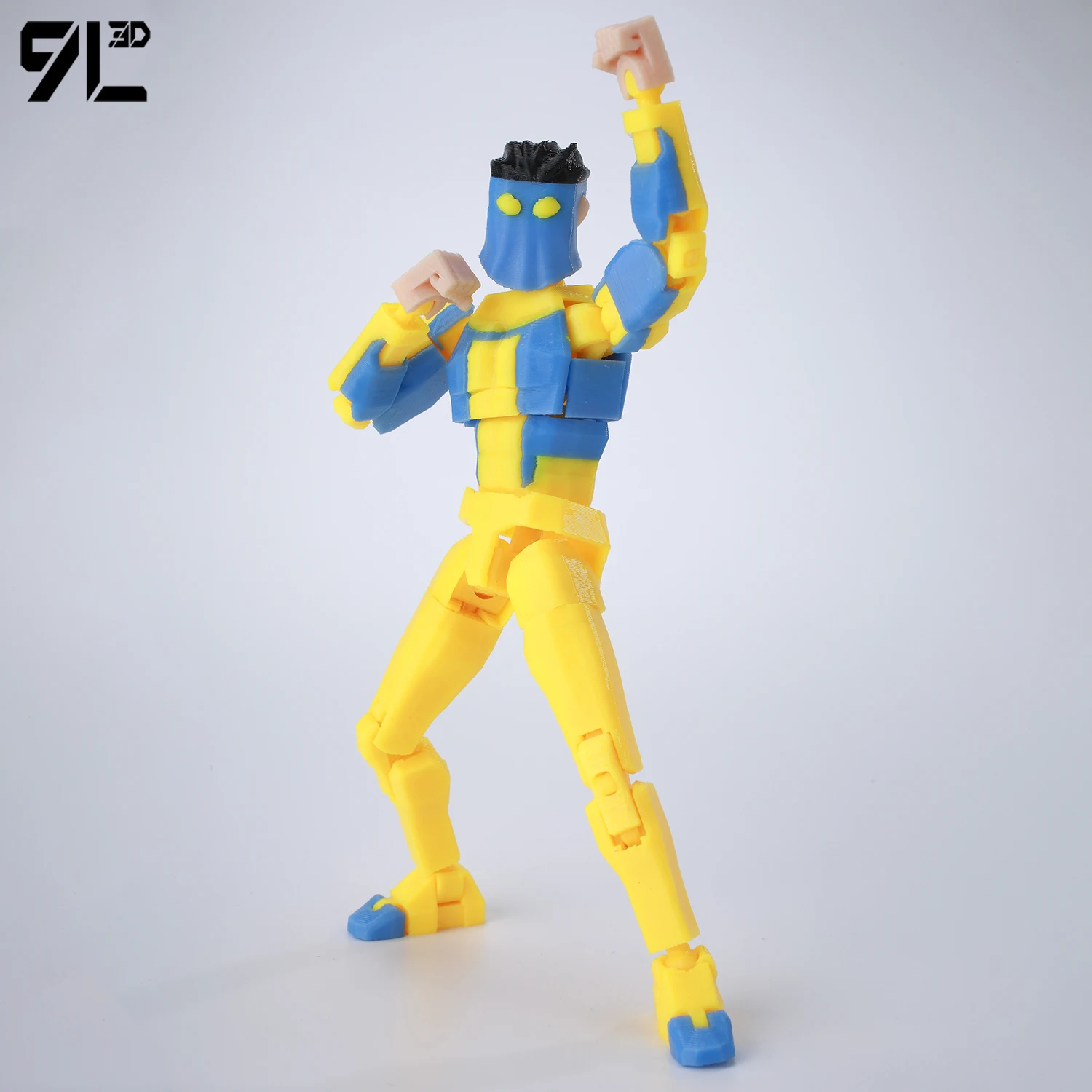 Jouets Lucky13 Ct 9L3D, marque Invincible, Anime, pose de frappe articulée, décor de bureau, cadeau pour jeunes, articulations anti-Stress T13