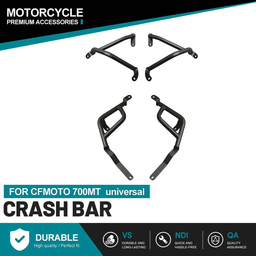 Heavy Duty Bumper Crash Bar Protector Anti Drop Frame Guard For Spring Breeze 700MT Adventure Touring Moto Bumper Guard