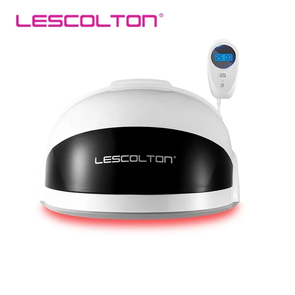 Lescolton Men Hair Growth Cap LLLT Helmet Laser Hair Regrowth Hair Loss Laser Treatment Hair Fast Growth Anti Hair Loss Machine