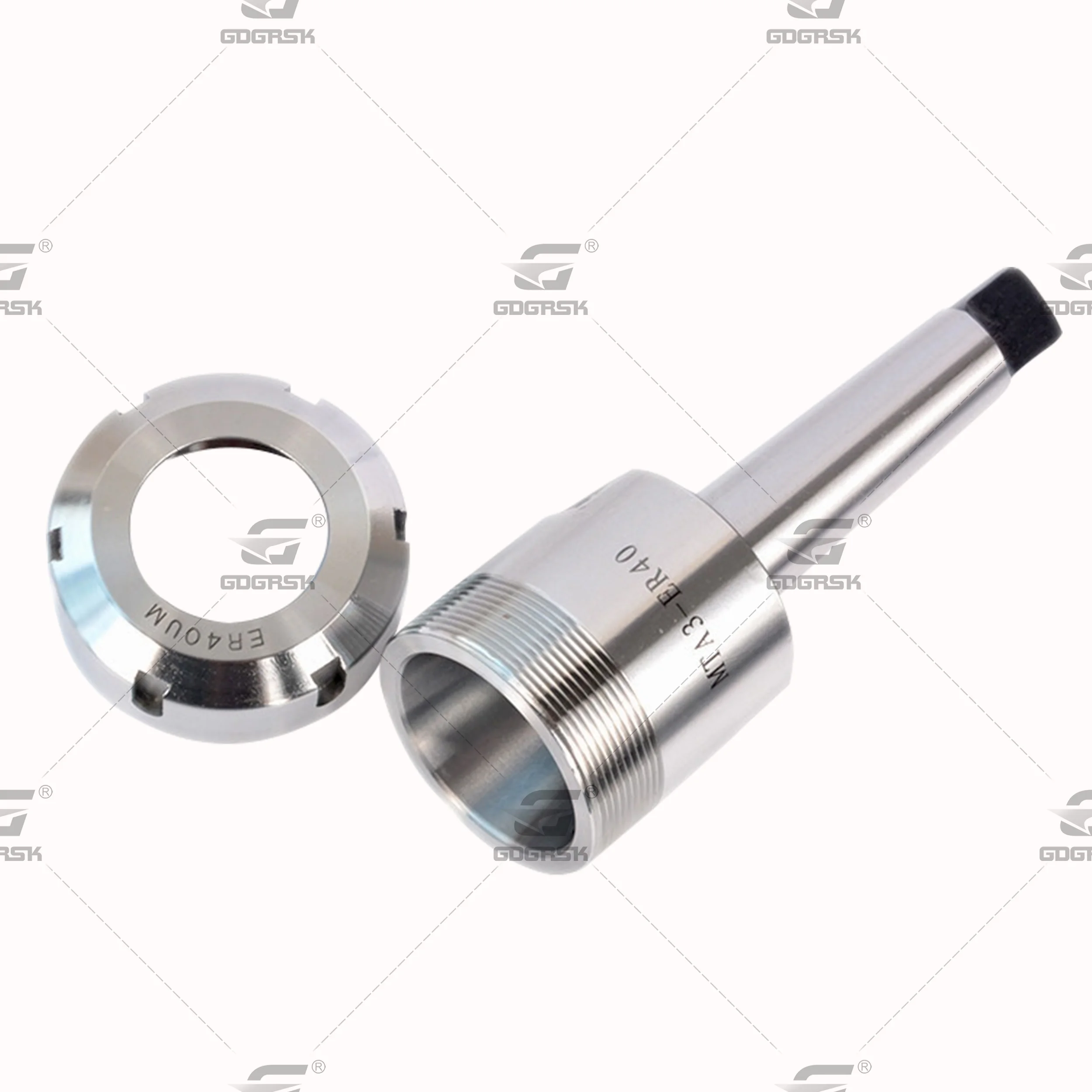 Spindle High-precision MTA3 MTA4 ER25 ER32 ER40 Spindle chuck with CNC wagon milling machine extension rear Flat tail 1PCS