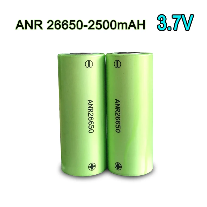 

100% Brand New ANR26650 Rechargeable Battery M1B 26650 2400mah-2500mah 70A 3.7v Lithium-ion High Discharge Battery