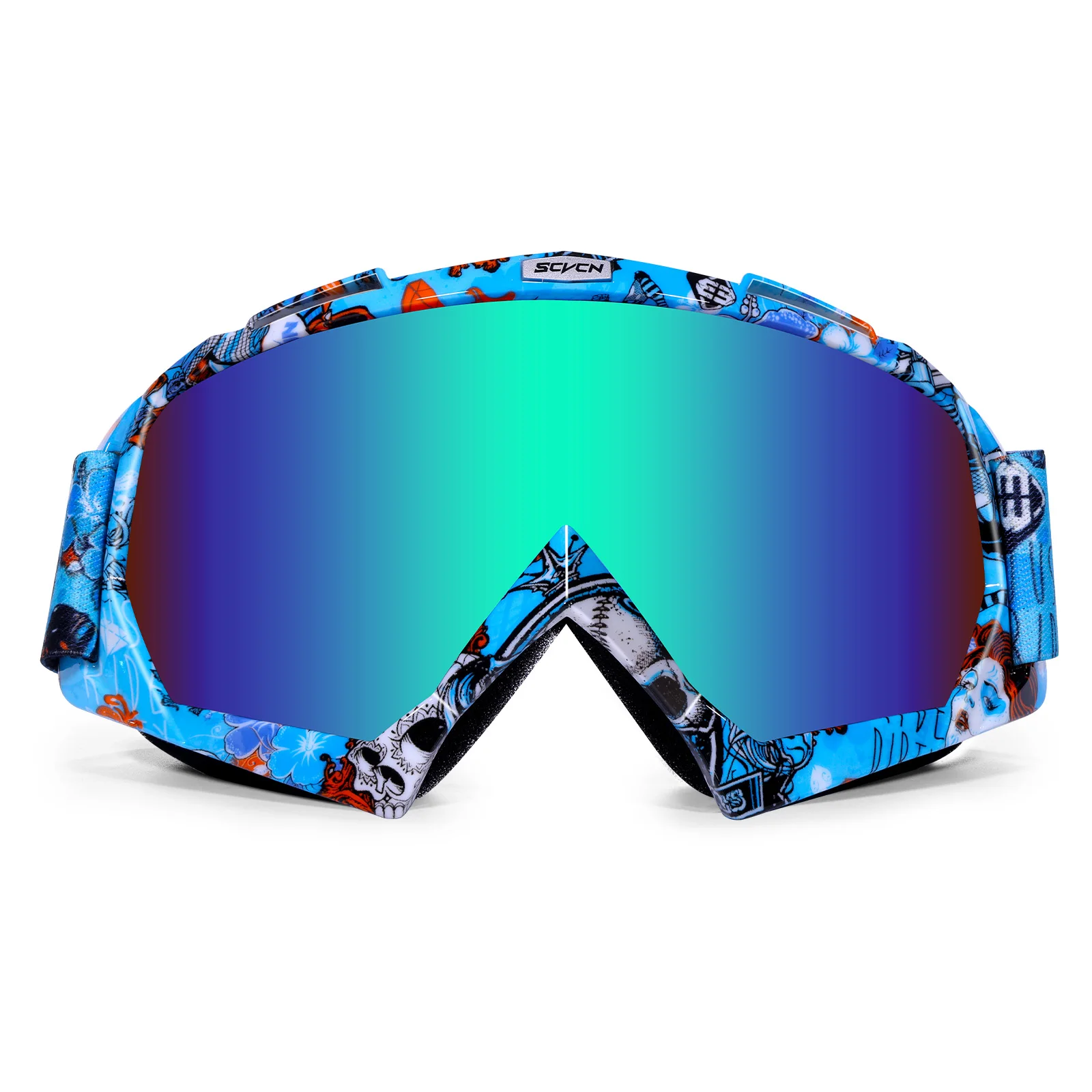 

SCVCN очки для мотокросса, мотоциклетные солнцезащитные очки, мужские MTB, маска для квадроцикла, ветрозащитная защита, лыжи, велоспорт, снегоход, внедорожные очки