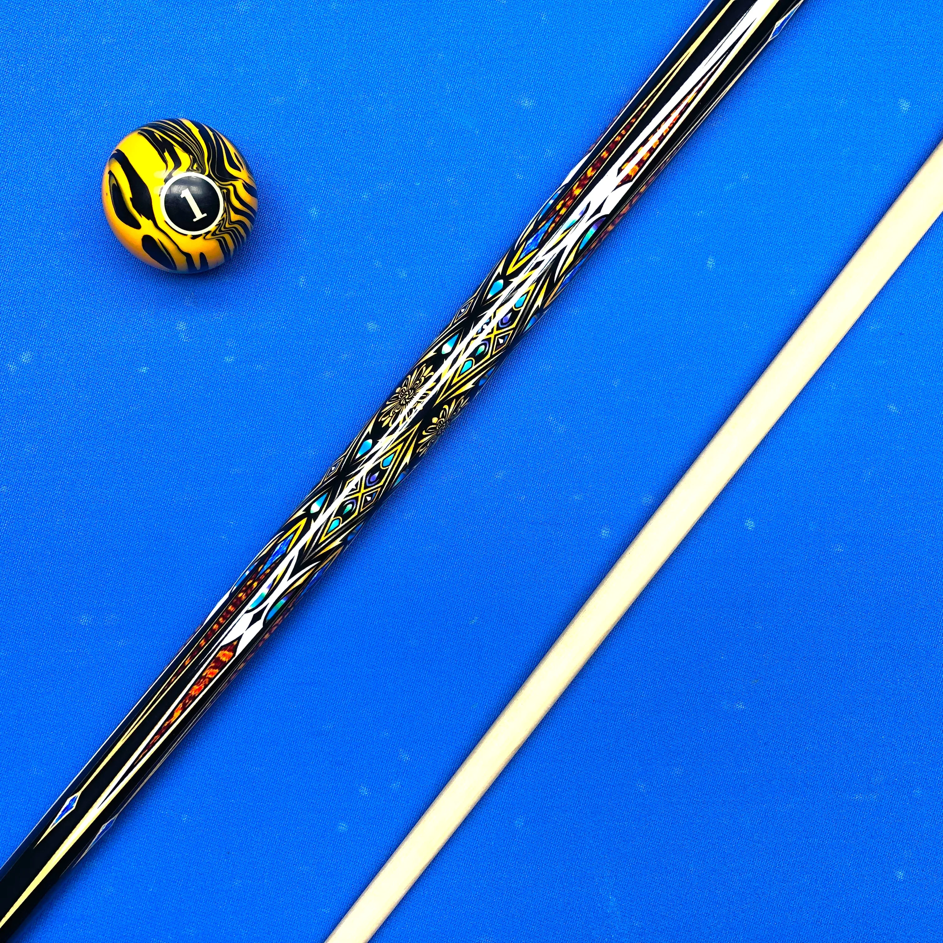 

12.75mm Canadian Maple Pool Cue Shaft with Stainless Steel Joint – Elegant Design for Beginner & Intermediate Players