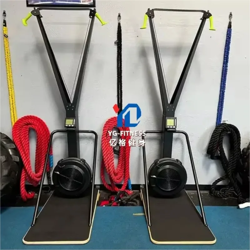 

Тренажер для лыжного спорта YG-FITNESS, модель YG-AS005, коммерческий, усиленный, нагрузка до 180 кг, для интенсивного использования в спортзалах и студиях.