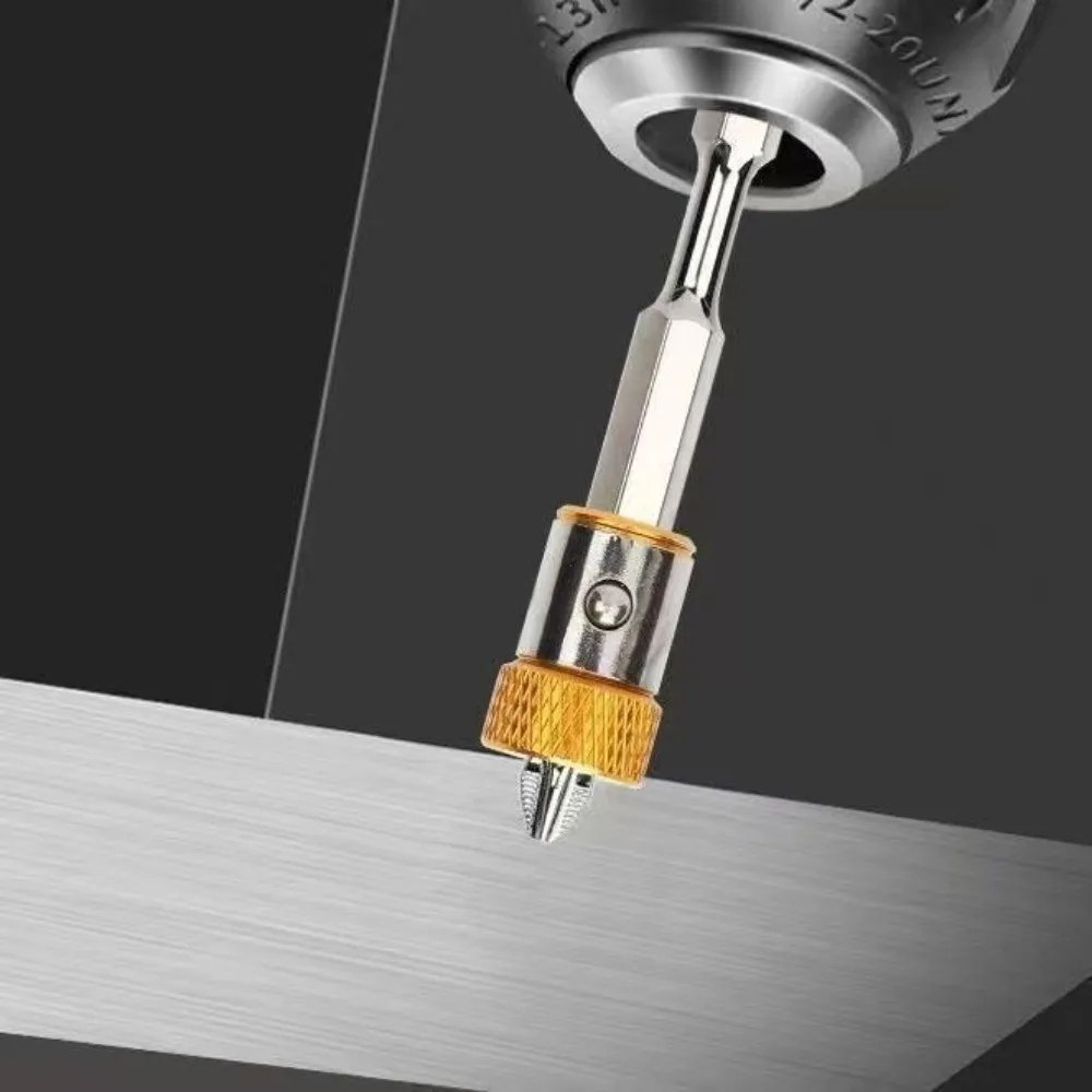 1/4 Inch Magnetic Screwdriver Bit Holder Anti-Corrosion Removable Part Magnetizer Steel Sleeve Strong Magnetizer