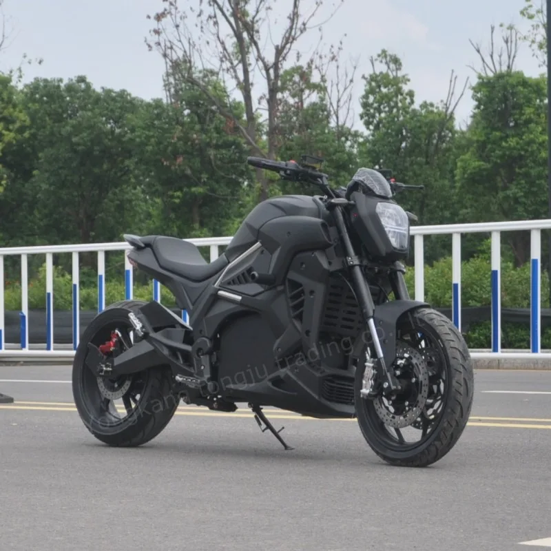 

2025 Newest 8000W Powerful Fast Racing Mid-drive Brushless Motor With Chain Driven Gear Motorcycle 200 Wide Tire Adult Electric