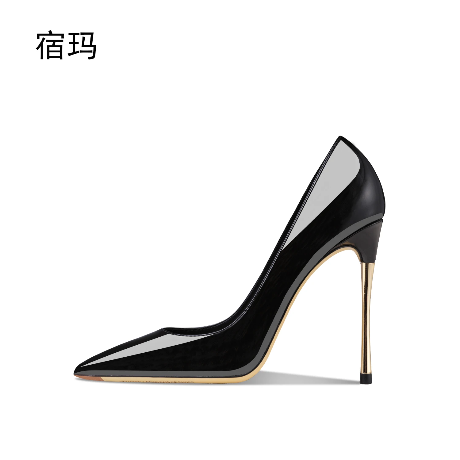 2022 New Women Pumps Sexy High Heel Shoes Thin Heel Pointed Toe Genuine Leather Party Prom Wedding Shoes Evening Dress Shoes 33