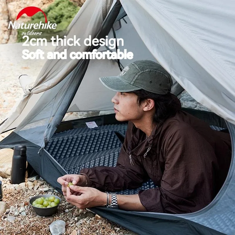 Imagem -04 - Naturehike-camping Folding Egg Calha Mat Ixpe Filme de Alumínio Barraca ao ar Livre Impermeável Umidade-proof Dormiring Pad Alargado R2.2