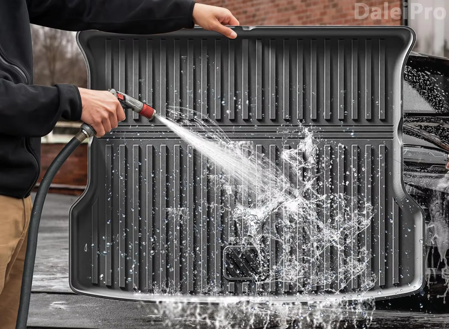 Para Xpeng G6 2023 2024 2025 alfombrillas para maletero forro de carga para todo tipo de clima alfombrillas de carga impermeables de ajuste personalizado alfombrillas interiores de TPE