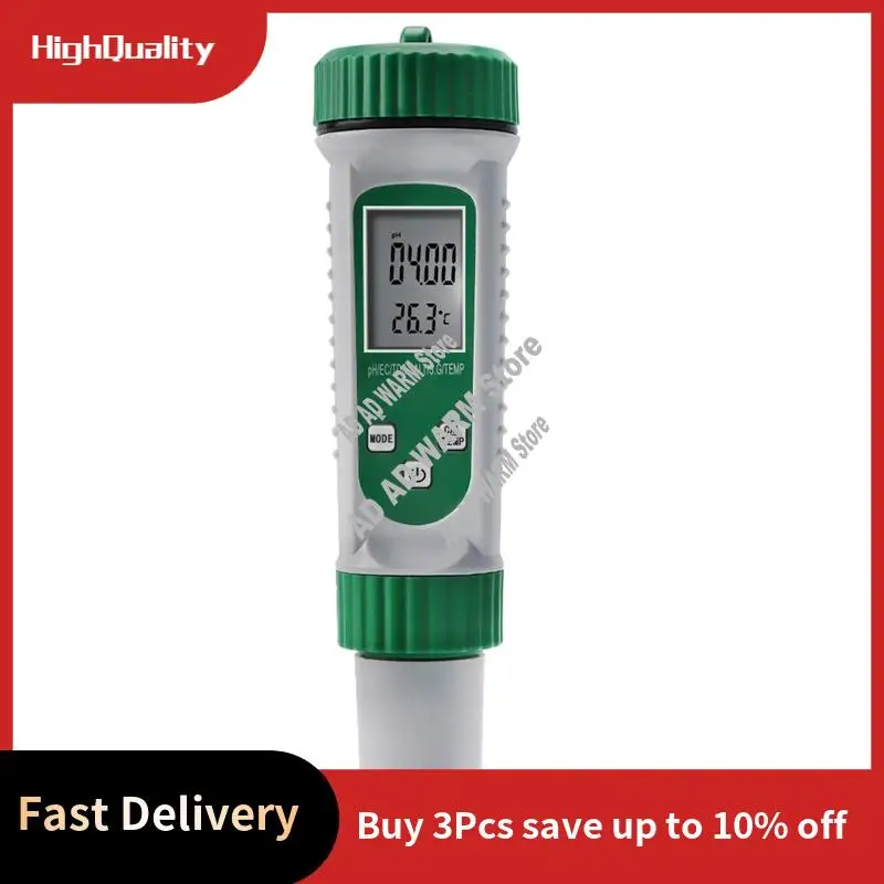 AD23-Versatile Digital PH Meter 6-In-1 For Water Quality Testing Measures PH, EC, TDS, SALT, S.G, And TEMP