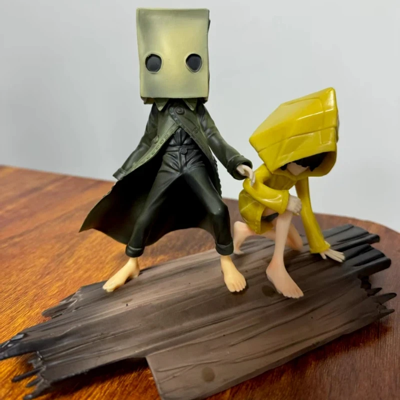 ليتل كوابيس II ستة أحادية لعبة الشكل المشهد نموذج اللعب شخصية كرتونية الهيكل حلية مجموعة هدايا الهالوين