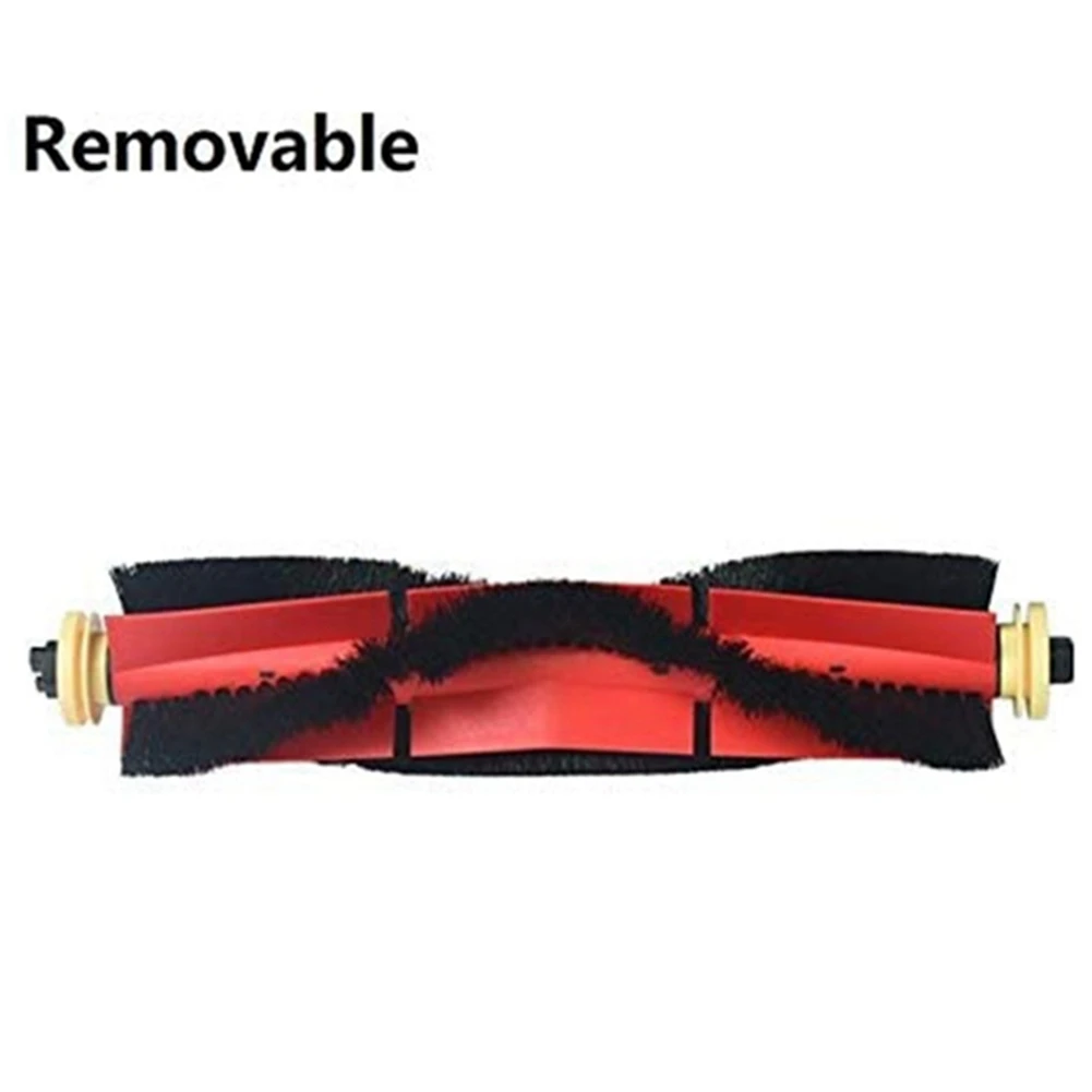 do Roborock Odłączana szczotka główna, 5 ramion Silikonowa szczotka boczna Szczotka rolkowa do Roborock S6 S50 S5Max S6 MaxV S4 E4_A66K