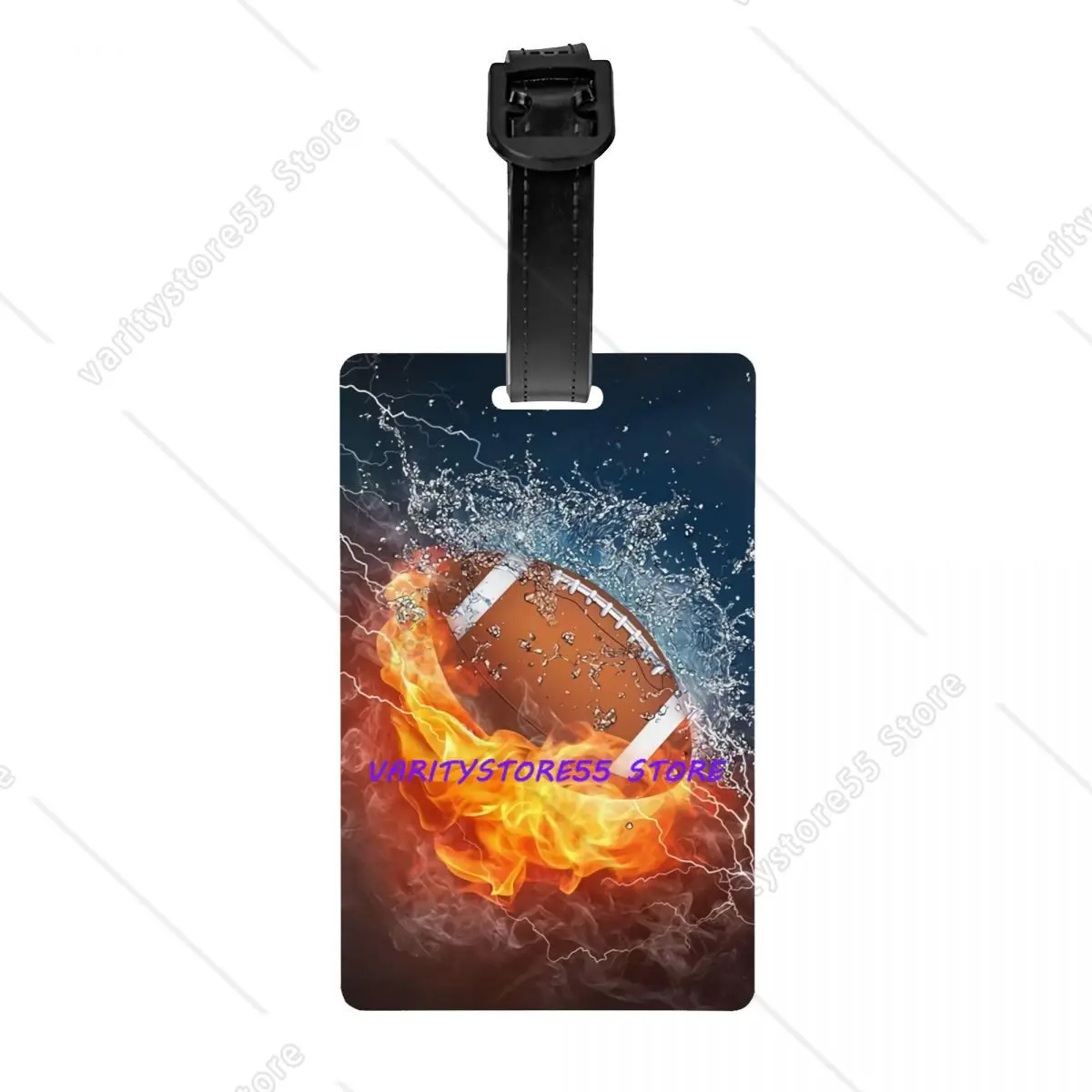 

Персонализированная бирка для багажа в виде футбольного мяча, идентификационная этикетка для дорожной сумки/чемодана