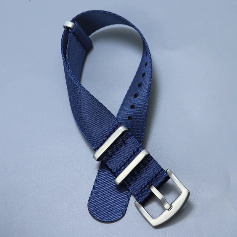 عالية الجودة حزام ساعة نيلون العالمي 20 مللي متر 22 مللي متر ل مشاة البحرية العسكرية حزام الساعات الميكانيكية الغوص حزام ساعة اليد استبدال