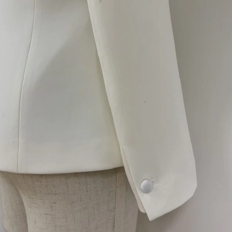 2023 TOP QUALITY Star Style New Stylish Designer Women's Single Button Shawl Collar Blazer Jacket