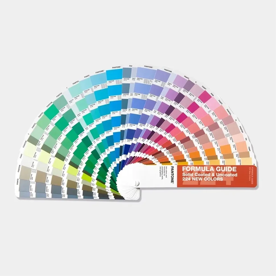 Pantone FORMULA GUIDE Solid Coated & Uncoated Color Book GP1601B--SUPL Color Guide