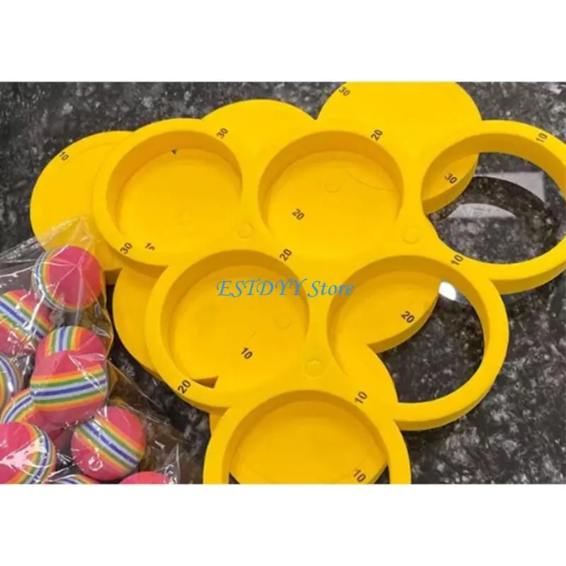 G6DE Interactively Pools Party Game Set Water Play Equipment with Floating Rings