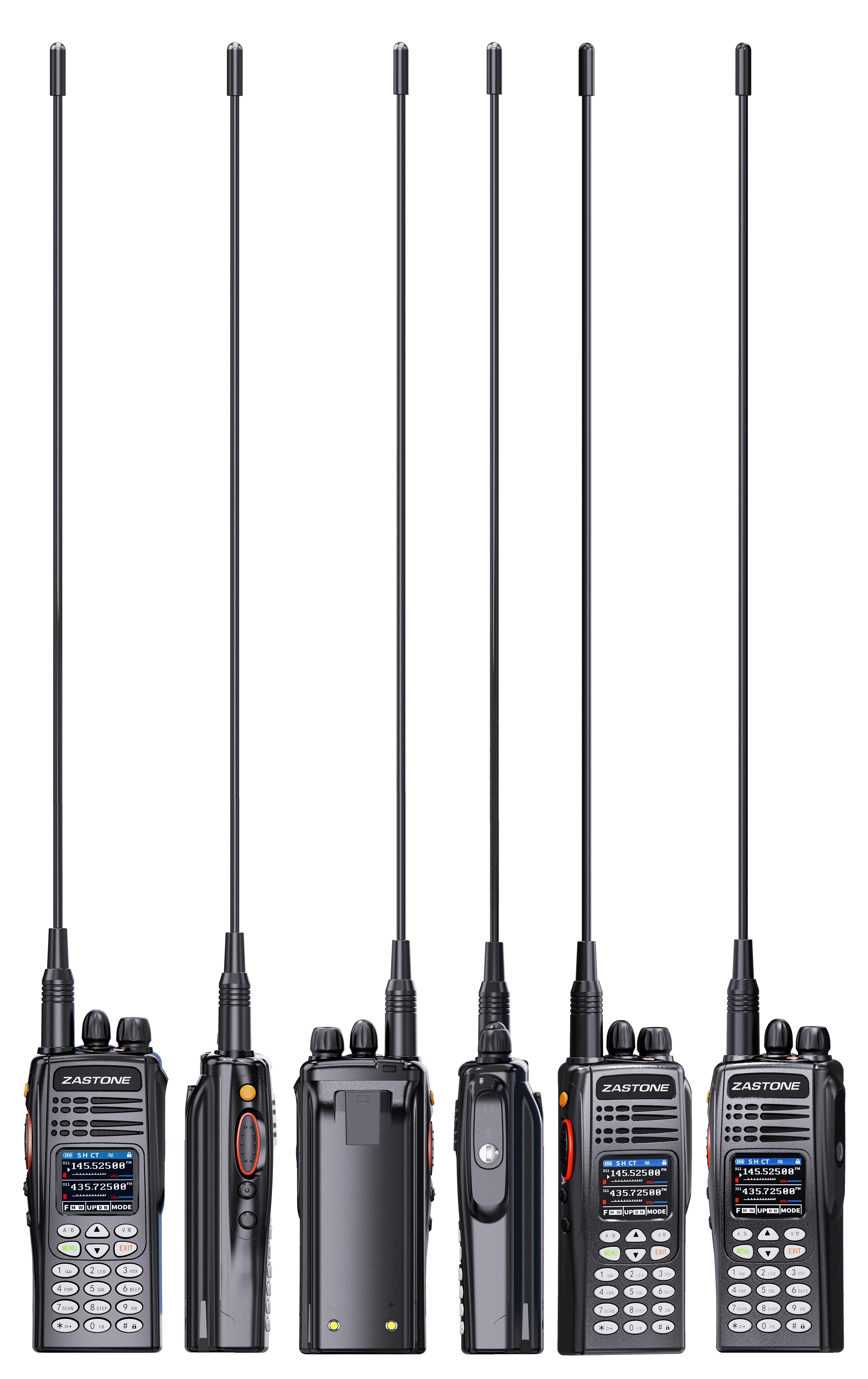 2024 ZASTONE GP328S 10W Walkie Talkie Ham Amateur 2 Way Radio AM Air Aviation Band High Power Walkie Noise Reduction Radio