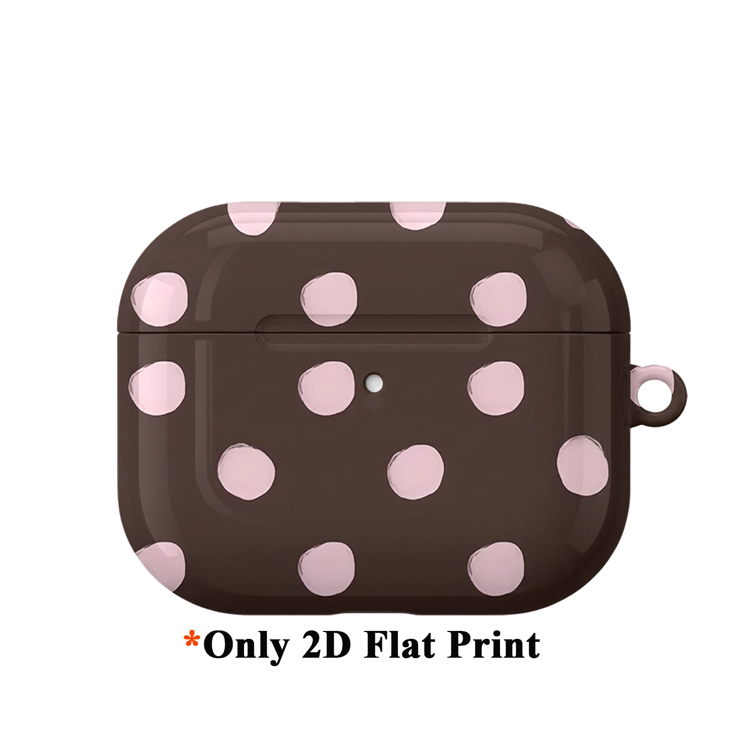 Polka Dot Light Case Suitable for AirPods4 Pro3 Pro Hard Glossy Protective Case,Holiday Gifts for Friends Family