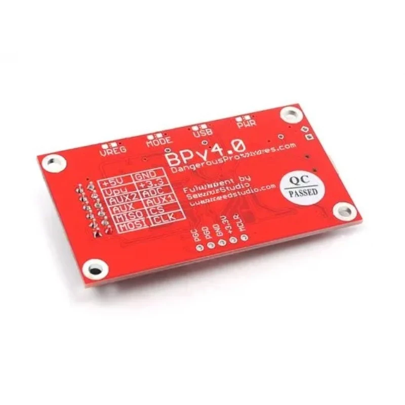 for  Bus Pirate v4 universal serial port emulation debugger, downloader, programmer, interface bus detector