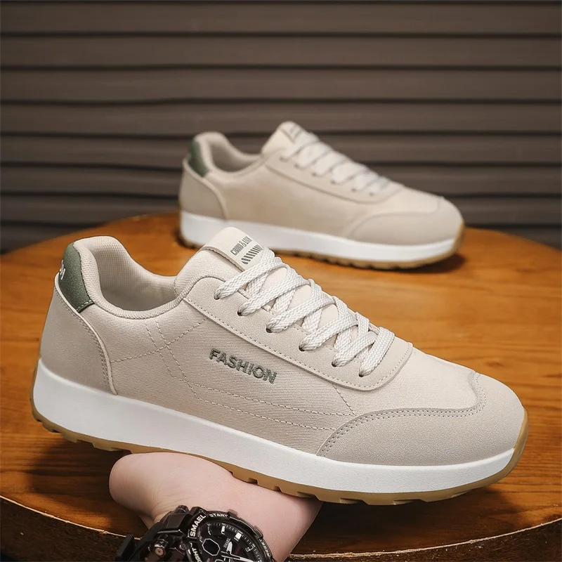Men's White Sneaker… - image