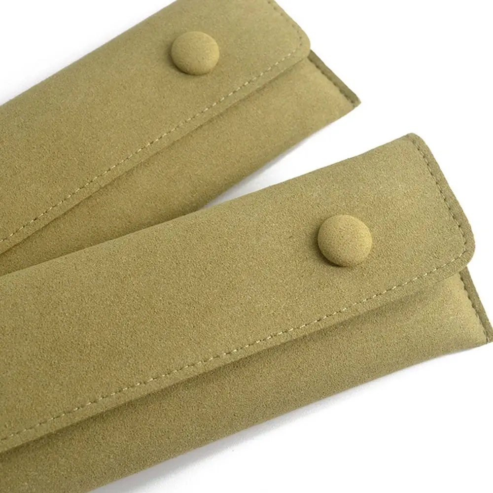 Portable Snap Button Gift Storage Pouch Bracelet Bag Packaging Bag Jewelry Bag
