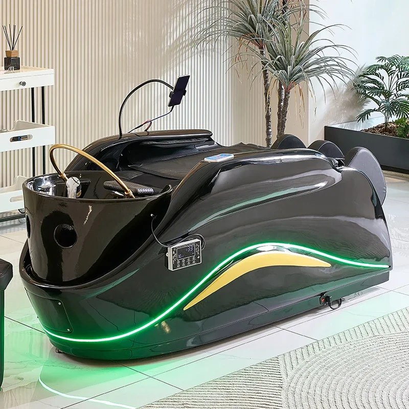 

2026 New Beauty Salon Comfortable Full Body Massage Wash Hair Table Spa Shampoo Bed